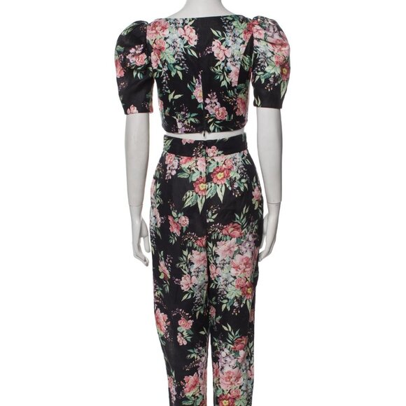 ZIMMERMANN Bellitude Tuck Floral-Print Linen Set Zimmermann Size 0 - Picture 10 of 16